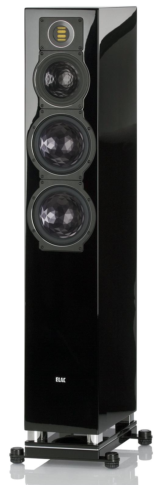 ELAC FS 409 black high gloss finish